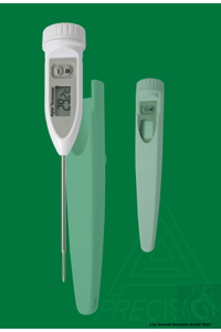 Electronic digital therm., Speed Lab, -50...+300°C, responds very quickly, high accuracy,...